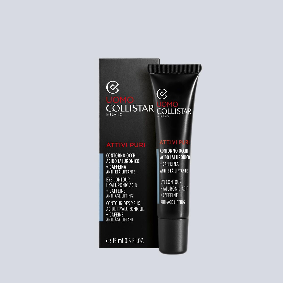 Eye Contour Collistar UOMO 15 ml til mænd produktemballage