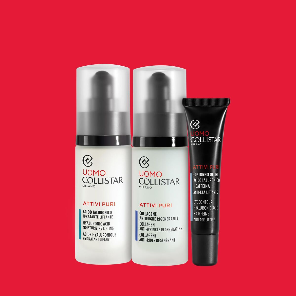 Eye Contour Collistar UOMO 15 ml til mænd produktemballage