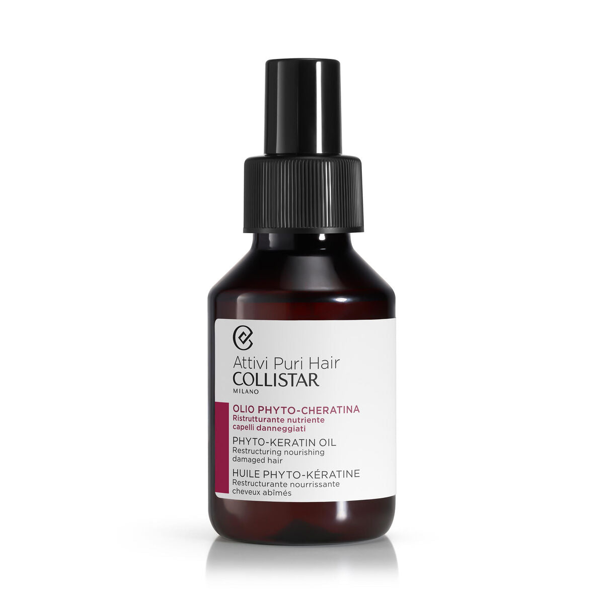 Hårgenopbygningspleje Collistar FITOQUERATINA 100 ml til kvinder produktemballage