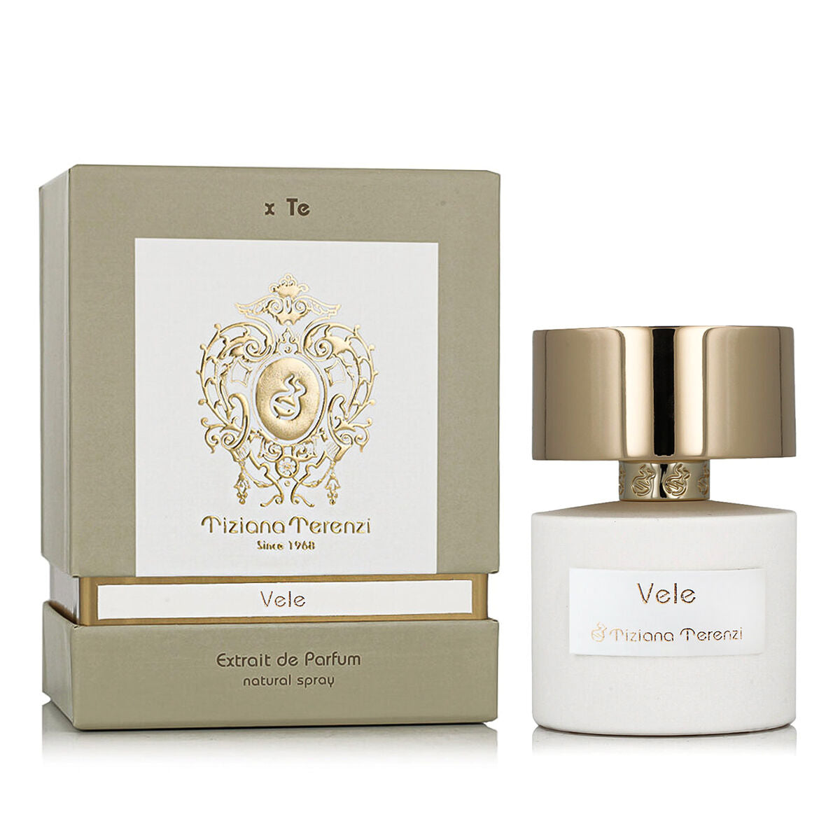 Unisex parfume Tiziana Terenzi VELE til kvinder produktemballage