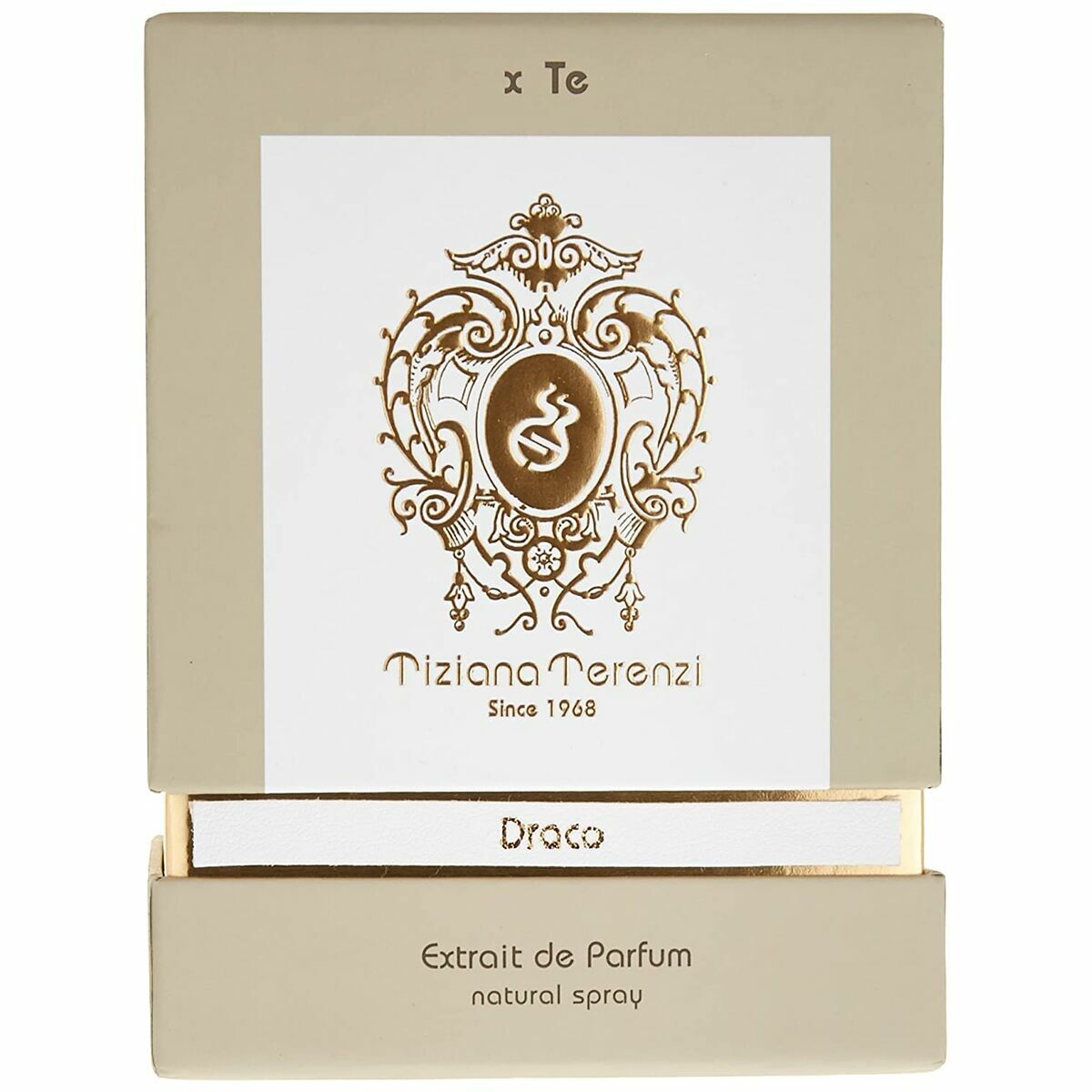 Unisex parfume Tiziana Terenzi DRACO produktemballage