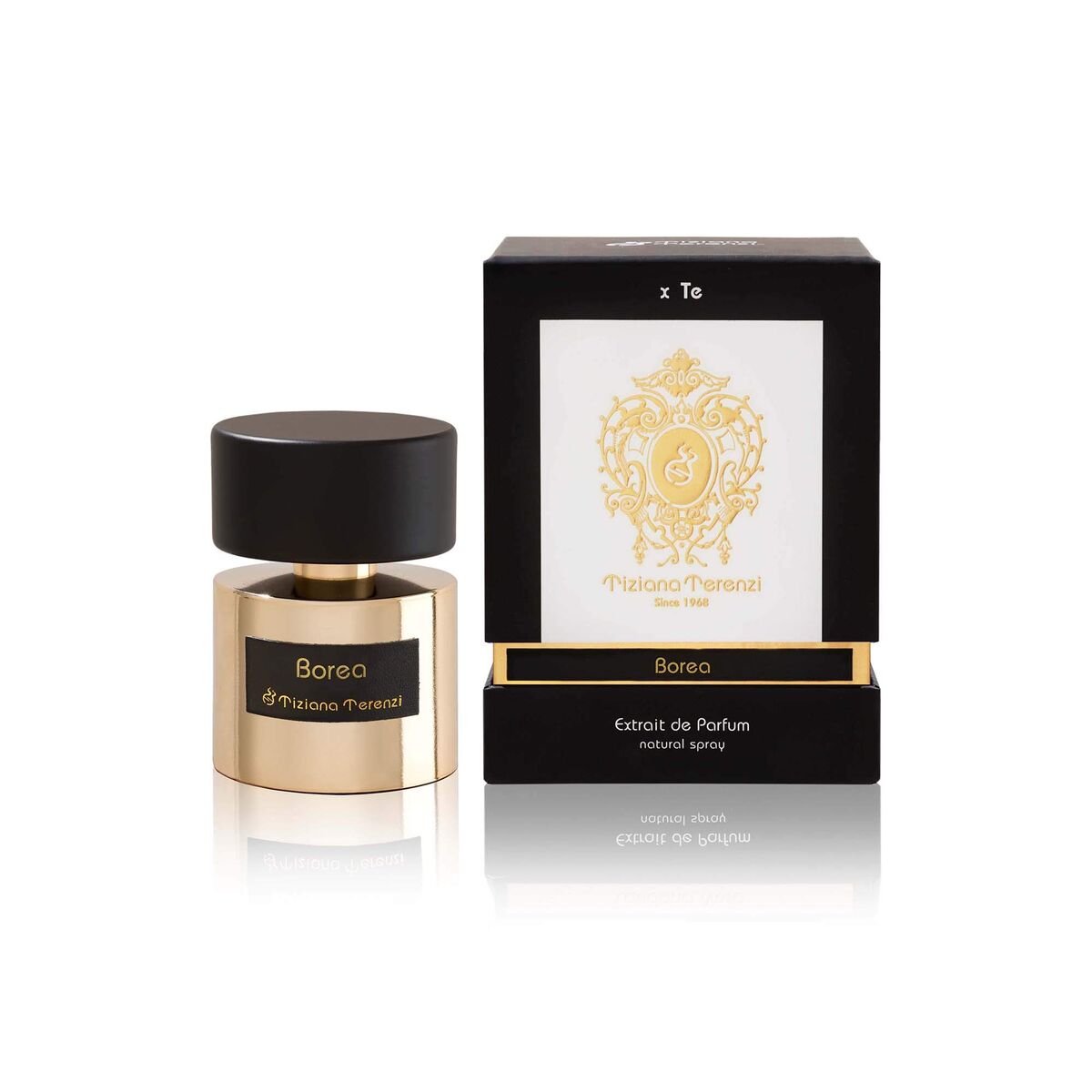 Unisex parfume Tiziana Terenzi BOREA 100 ml produktemballage