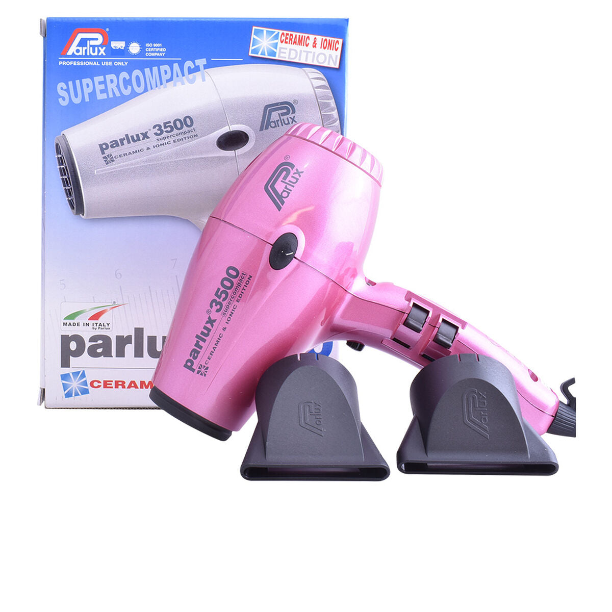 Hårtørrer 3500 Supercompact Parlux 2000W produktemballage