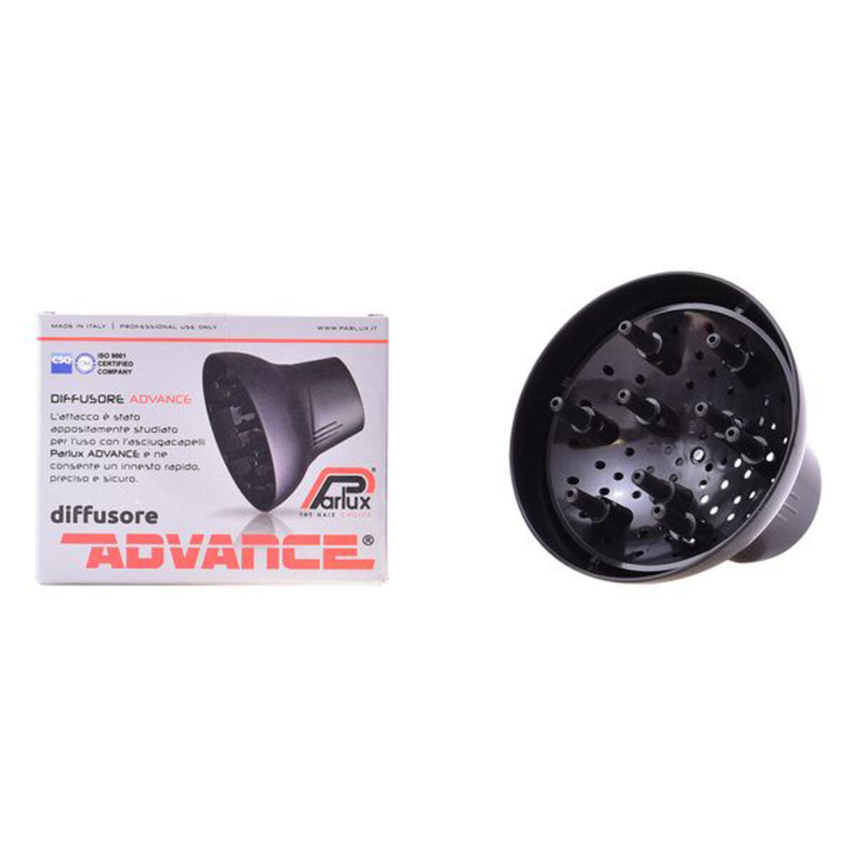 Diffuser Advance Parlux Sort produktemballage