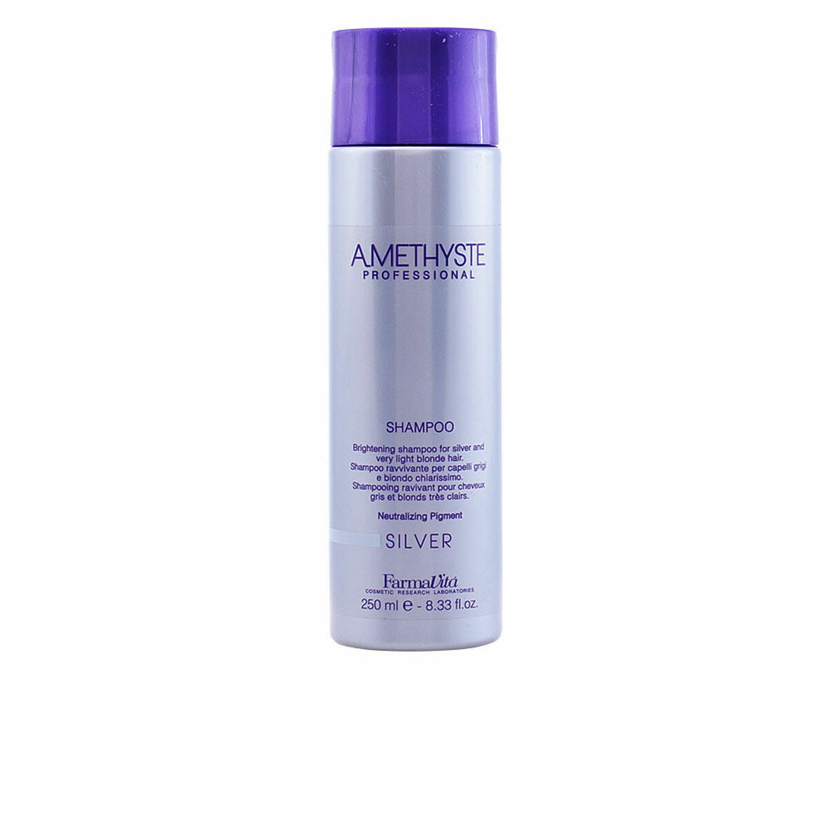 Shampoo Farmavita Amethyste 250 ml til kvinder shampooflaske