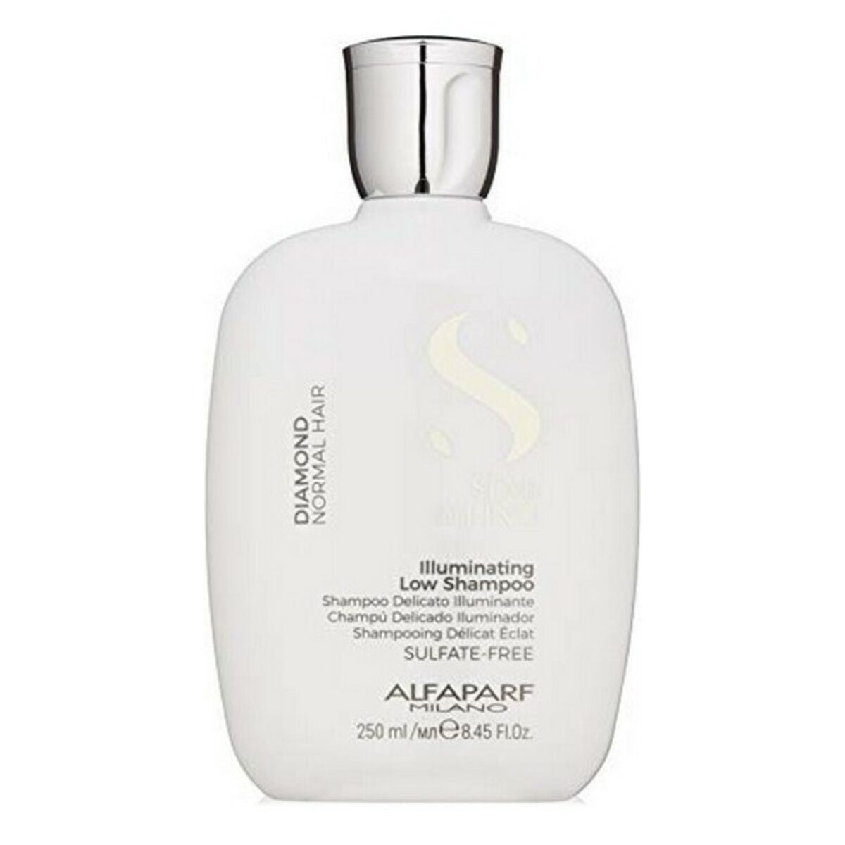 Shampoo Alfaparf Milano Semi Di Lino Diamond 250 ml til kvinder shampooflaske