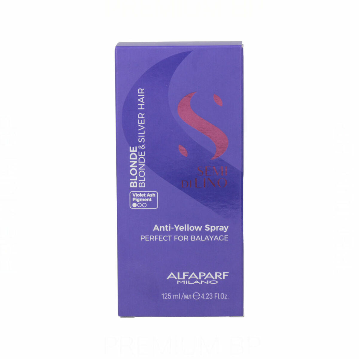 Hair Mist Alfaparf Milano Semi Di Lino 125 ml Farve Neutralizing for Women produktemballage