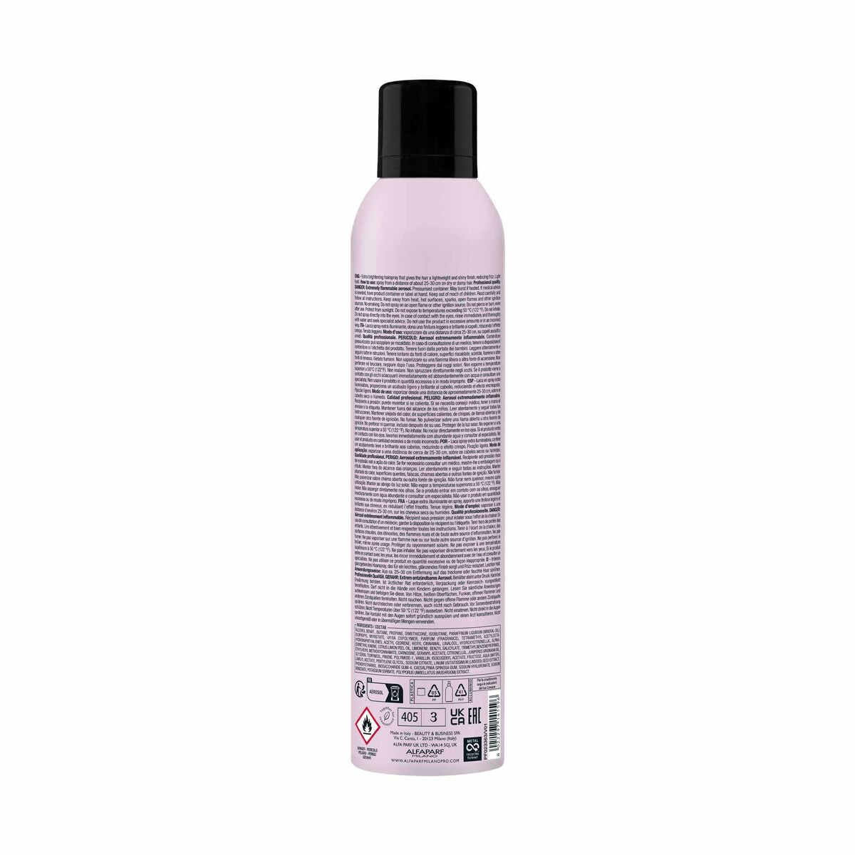Krølletang Alfaparf Milano STYLE & CARE 300 ml til Dame produktemballage