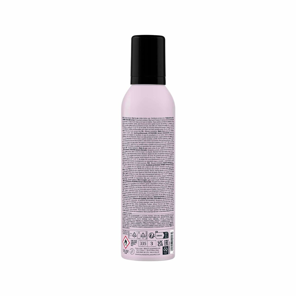 Styling Mousse Alfaparf Milano STYLE & CARE 250 ml til Dame produktemballage