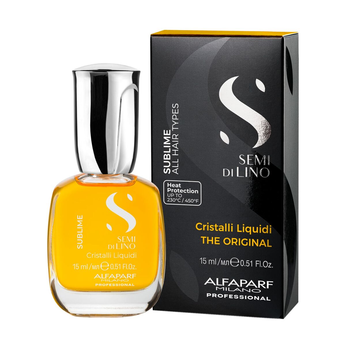 Hår Serum Alfaparf Milano Semi Di Lino 15 ml Highlighter til kvinder serumflaske
