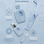 Shampoo Alfaparf Milano SEMI DI LINO 200 ml til kvinder shampooflaske