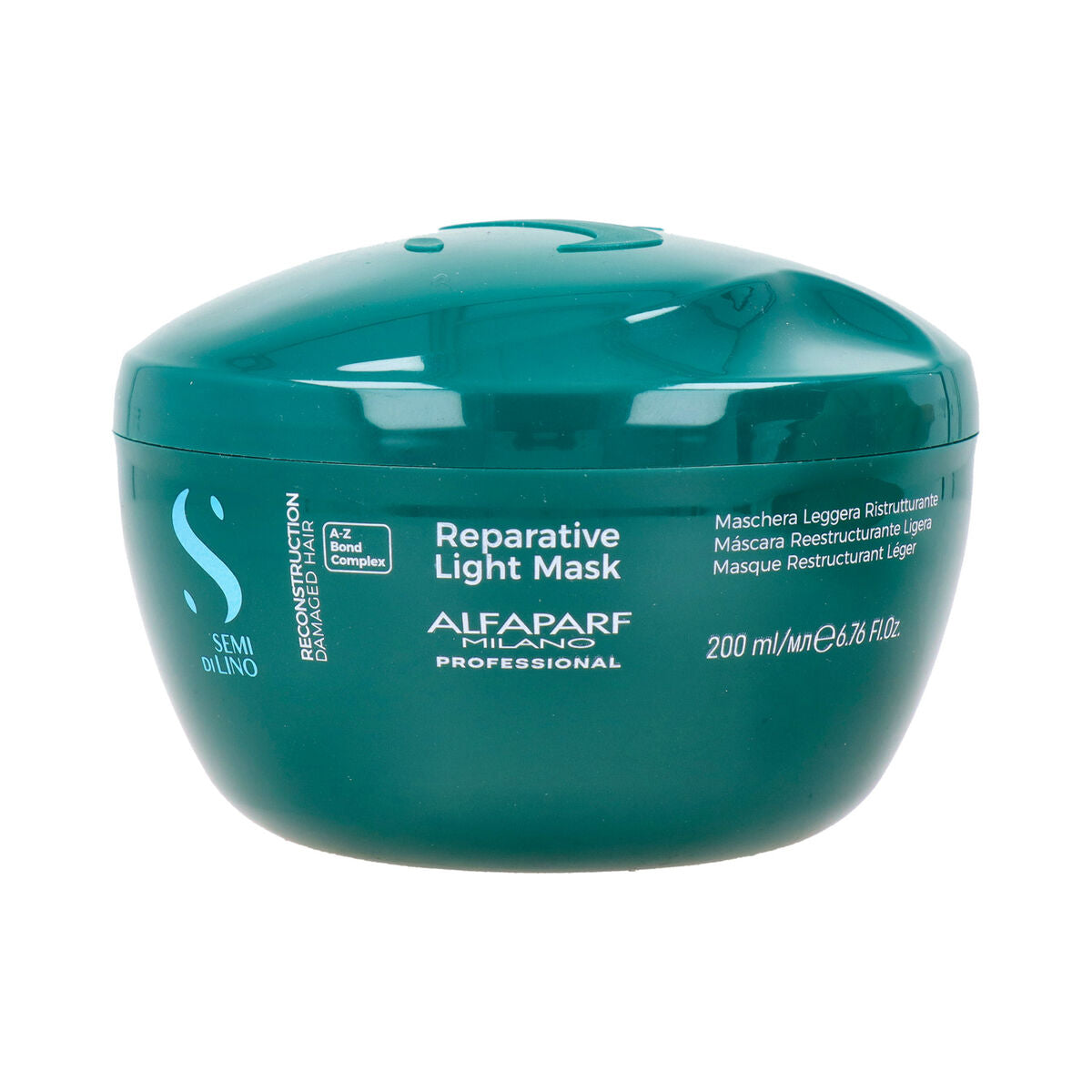 Hårmaske Alfaparf Milano SEMI DI LINO 200 ml til kvinder hårmaske emballage