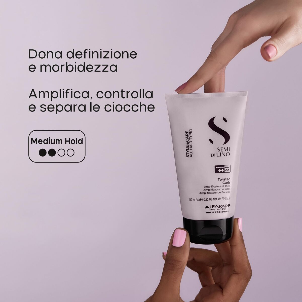 Curl Defining Fluid Alfaparf Milano STYLE STORIES 150 ml til Dame-produktemballage