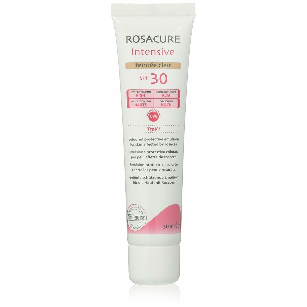 Ansigtscreme Rosacure Spf 30 ml hudplejeemballage