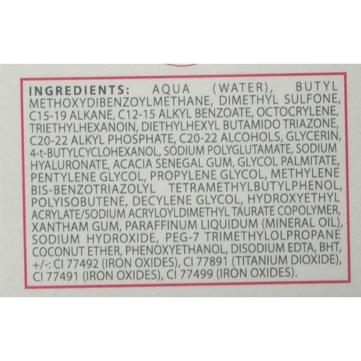 Ansigtscreme Rosacure Spf 30 ml hudplejeemballage