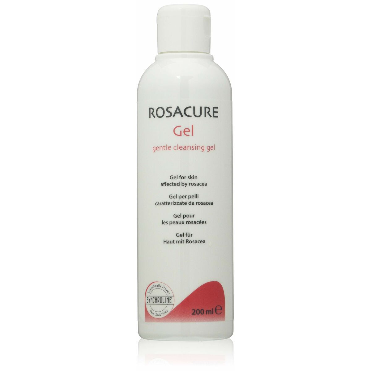 Facial Cleansing Gel Rosacure Gel 200 ml hudplejeemballage