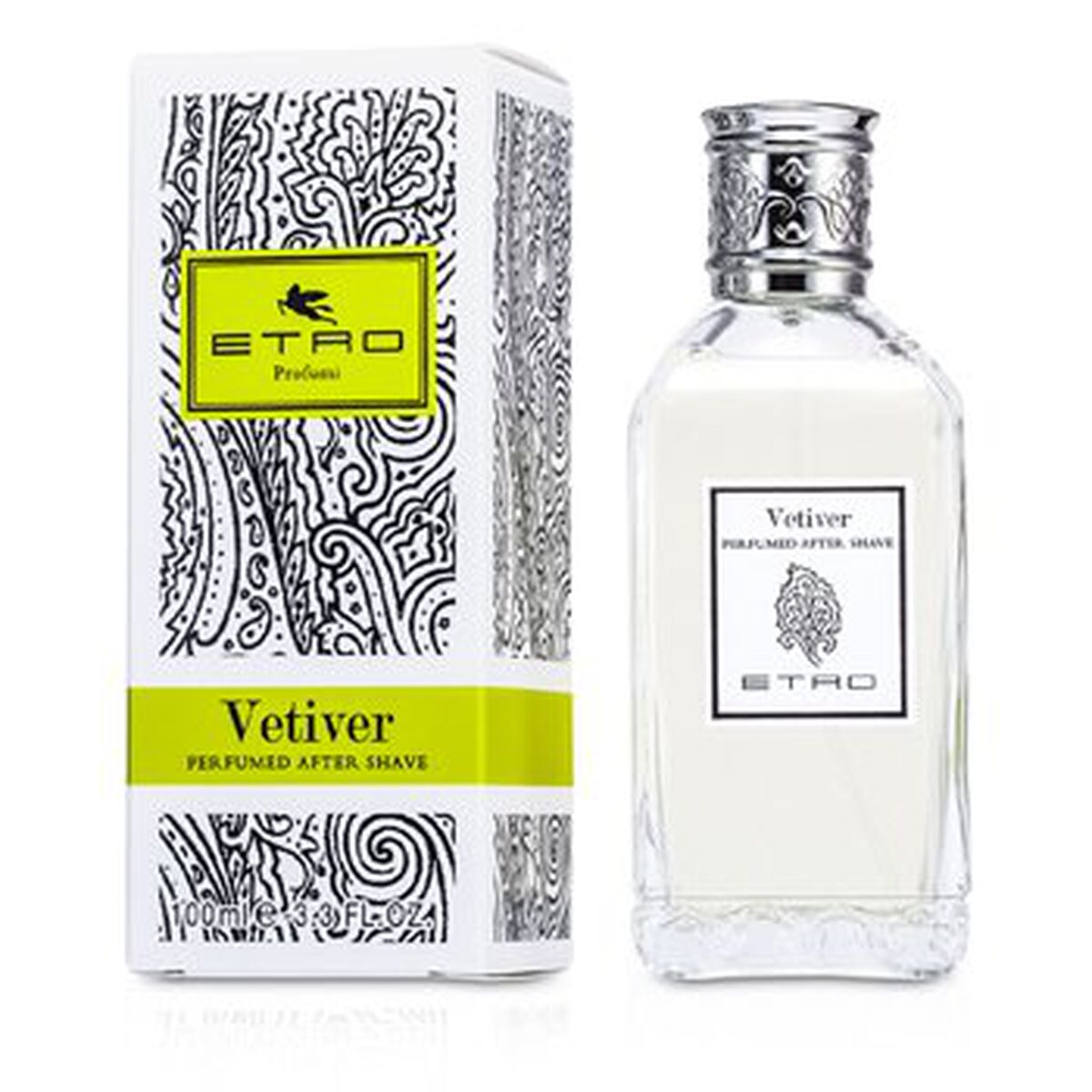 Aftershave Vetiver Etro 100 ml produktemballage