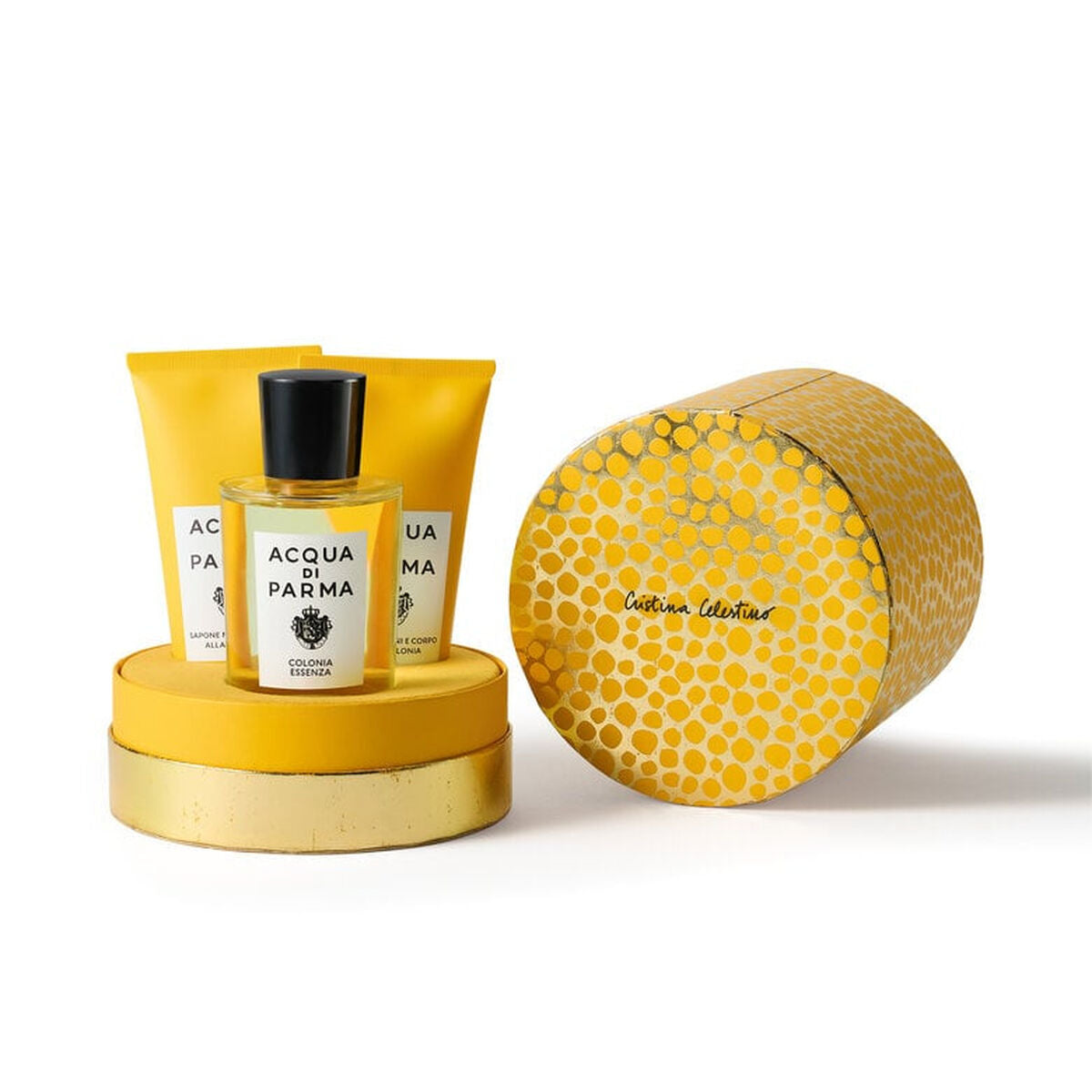 Unisex parfumesæt Acqua Di Parma COLONIA ESSENZA 3 stykkers produktemballage
