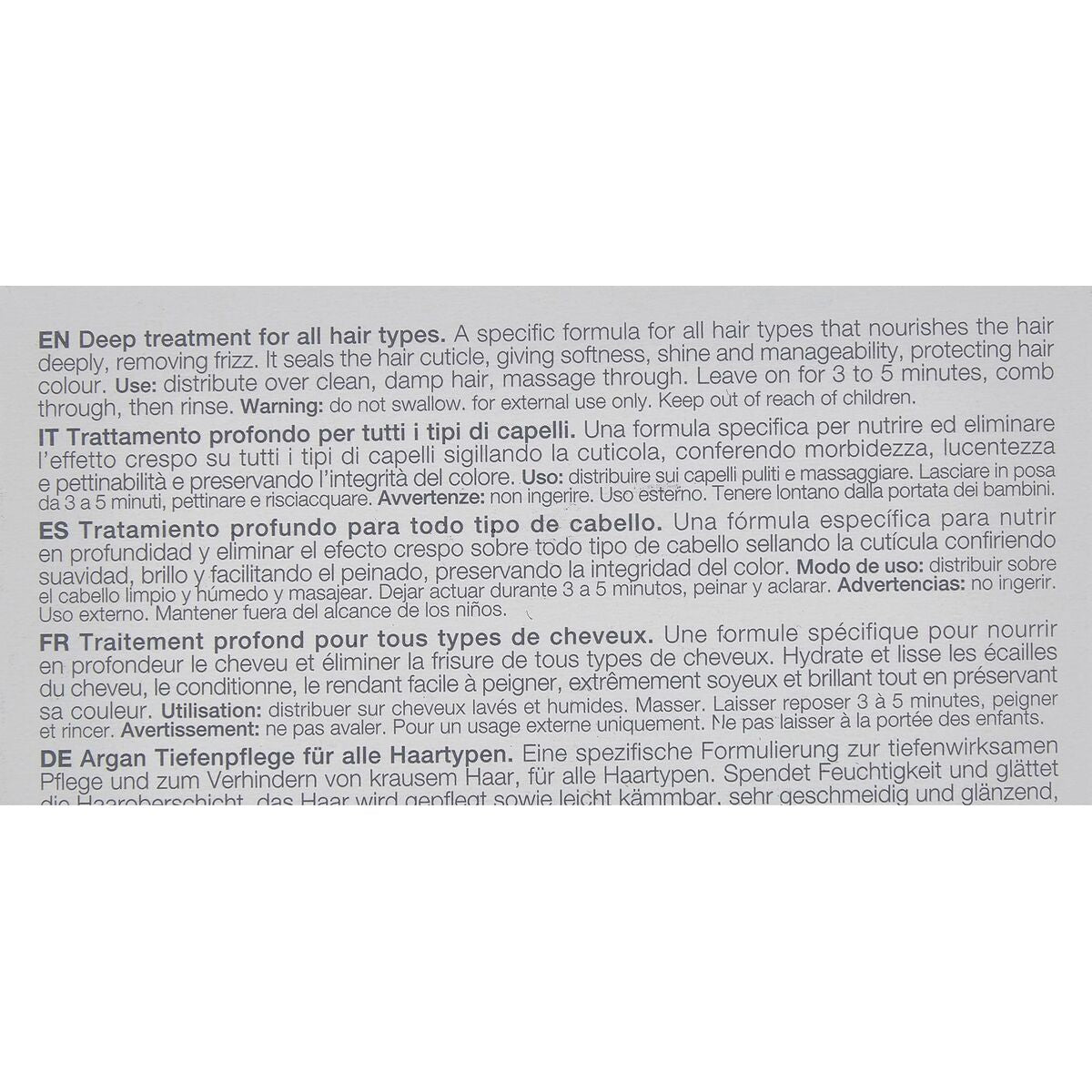Komplet Restorative Oil Milk Shake produktemballage