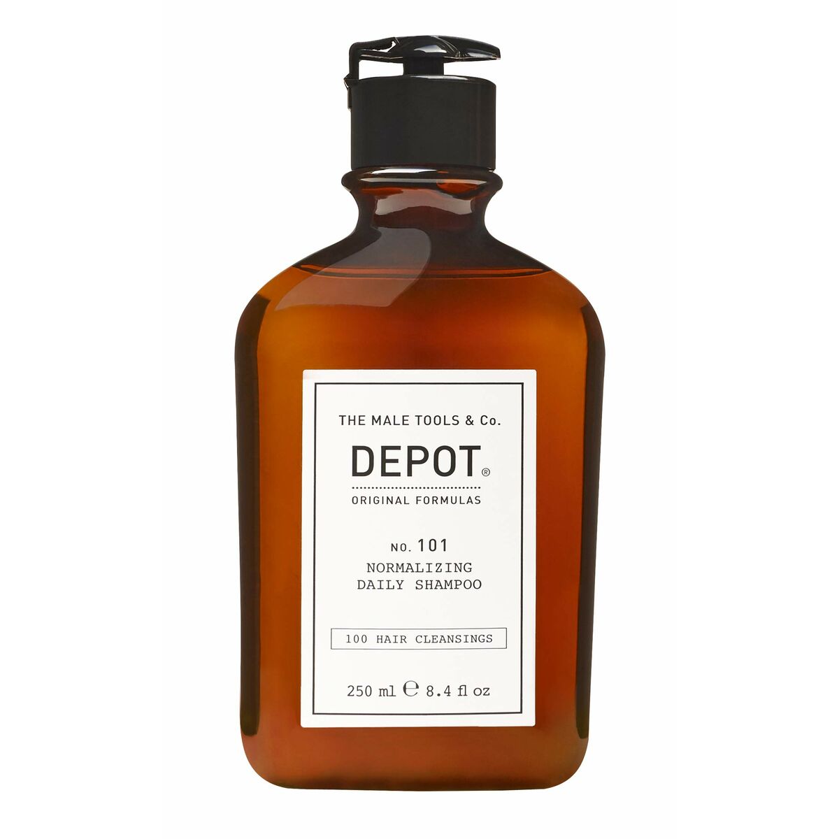 Daglig brug shampoo Depot N º101 250 ml til mænd shampooflaske