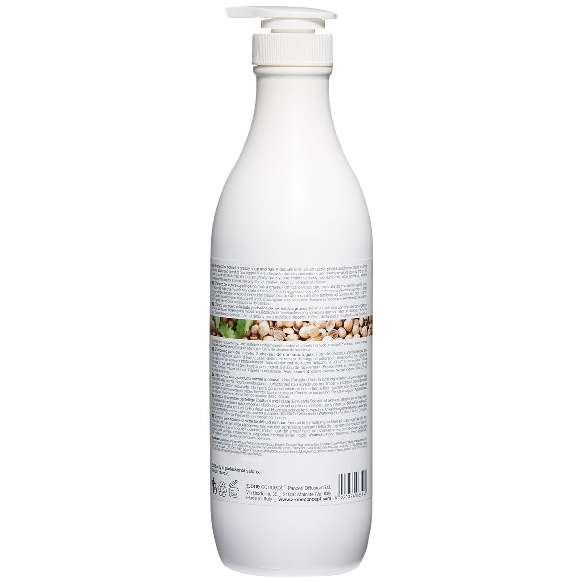 Shampoo Milk Shake Normalizing Blend 1 L shampooflaske