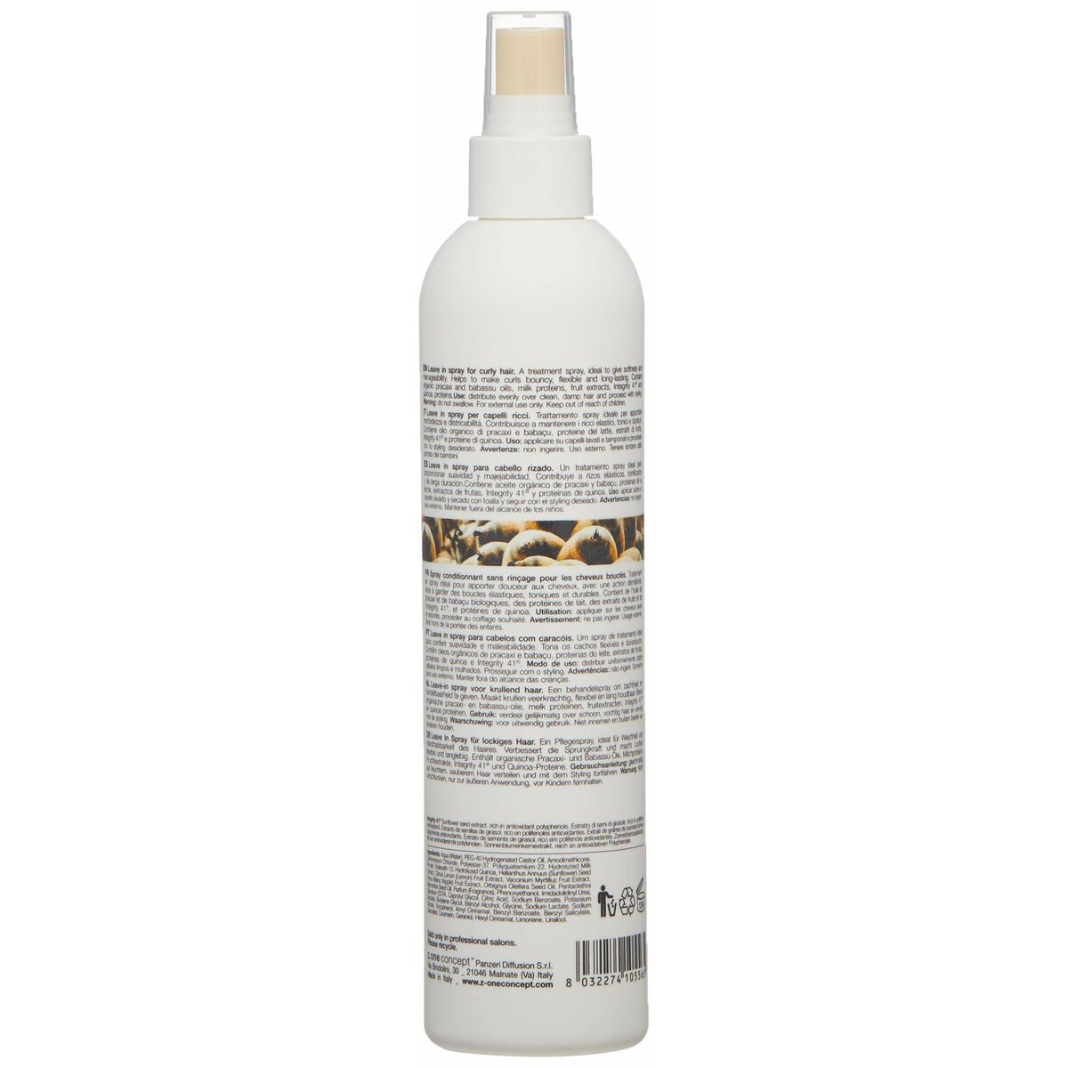 Perfecting Spray for Curls Milk Shake Curl Passion 300 ml produktemballage