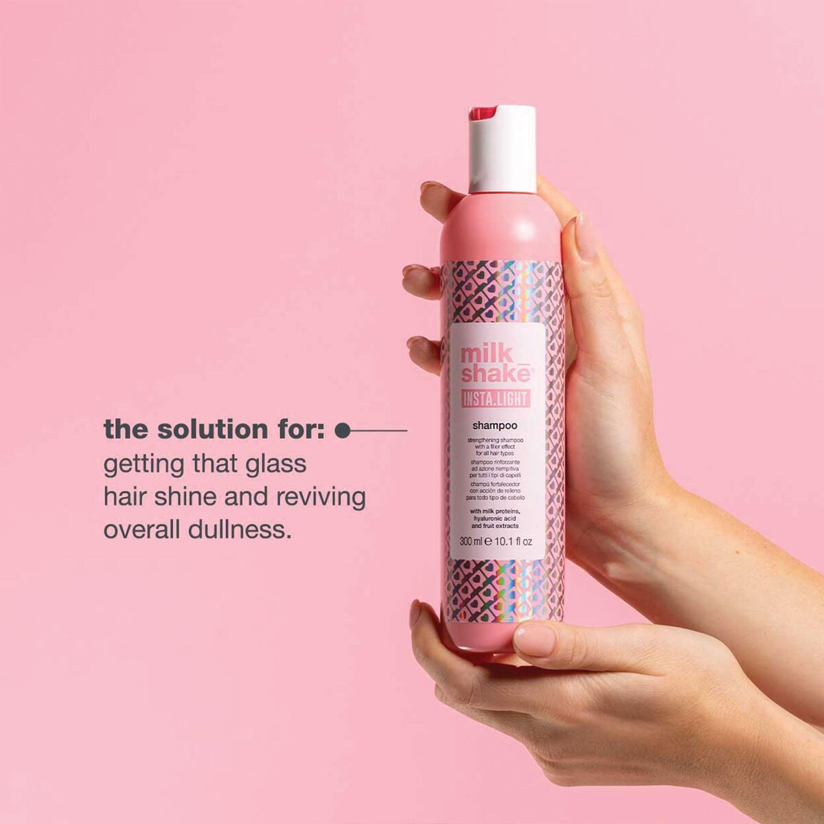Shampoo Milk Shake Insta Light 1 L shampooflaske