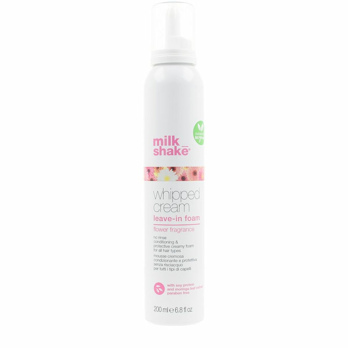 Conditioner Milk Shake LEAVE-IN CARES 200 ml til kvinder balsamflaske