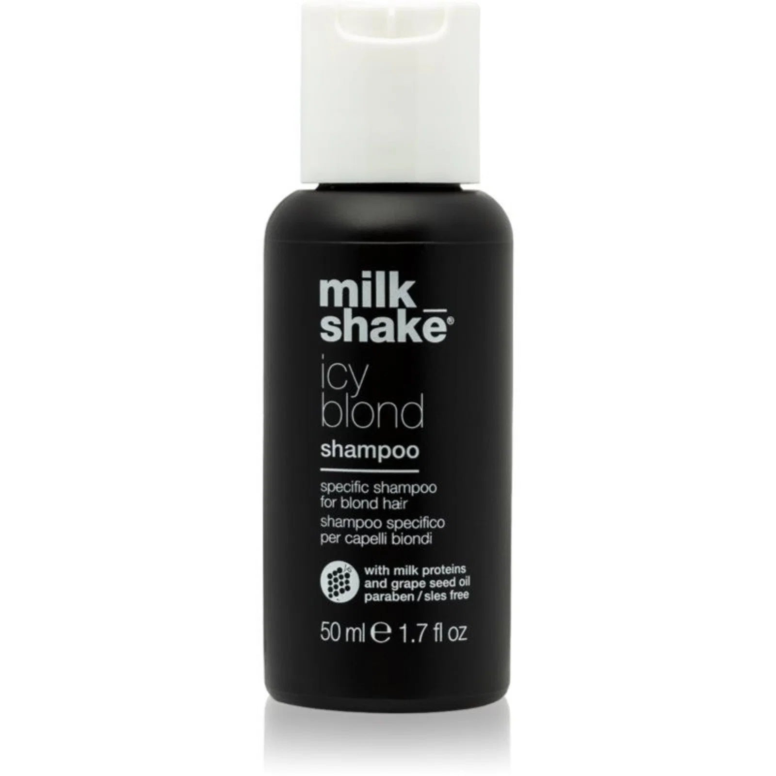 Milk Shake, Icy Blond, Paraben Free, Hair Shampoo, 50 ml