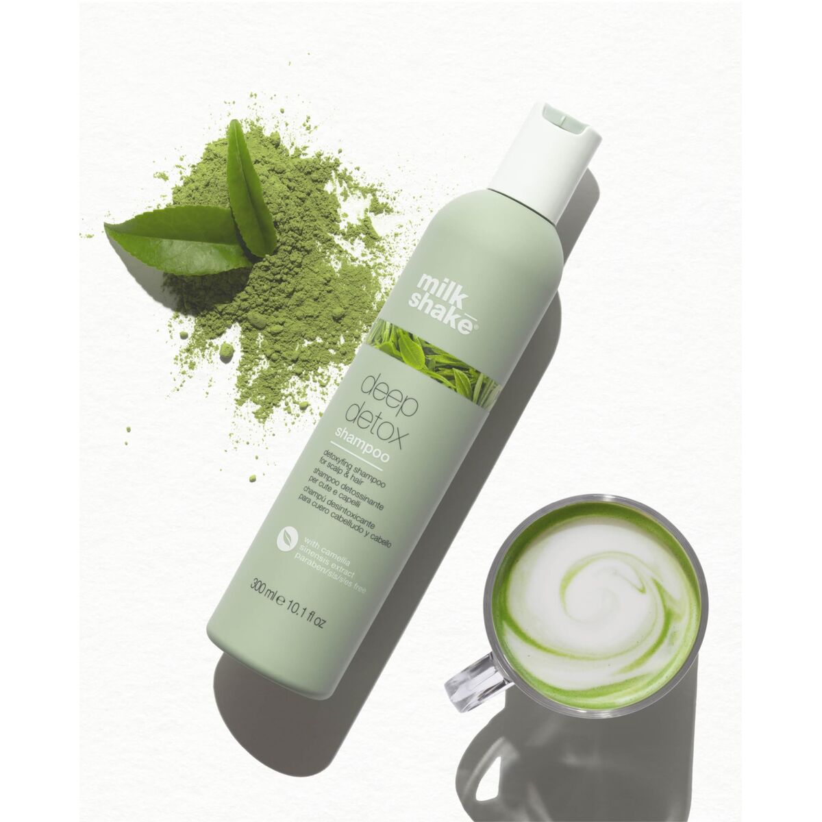 Shampoo Milk Shake DEEP DETOX til kvinder shampooflaske