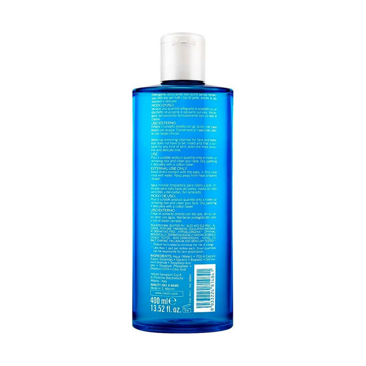 Micellar Water Rilastil Daily Care 400 ml produktemballage