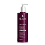 Cellulitreduktionsprogram Rilastil Lipofusion Fluido 250 ml til kvinder produktemballage