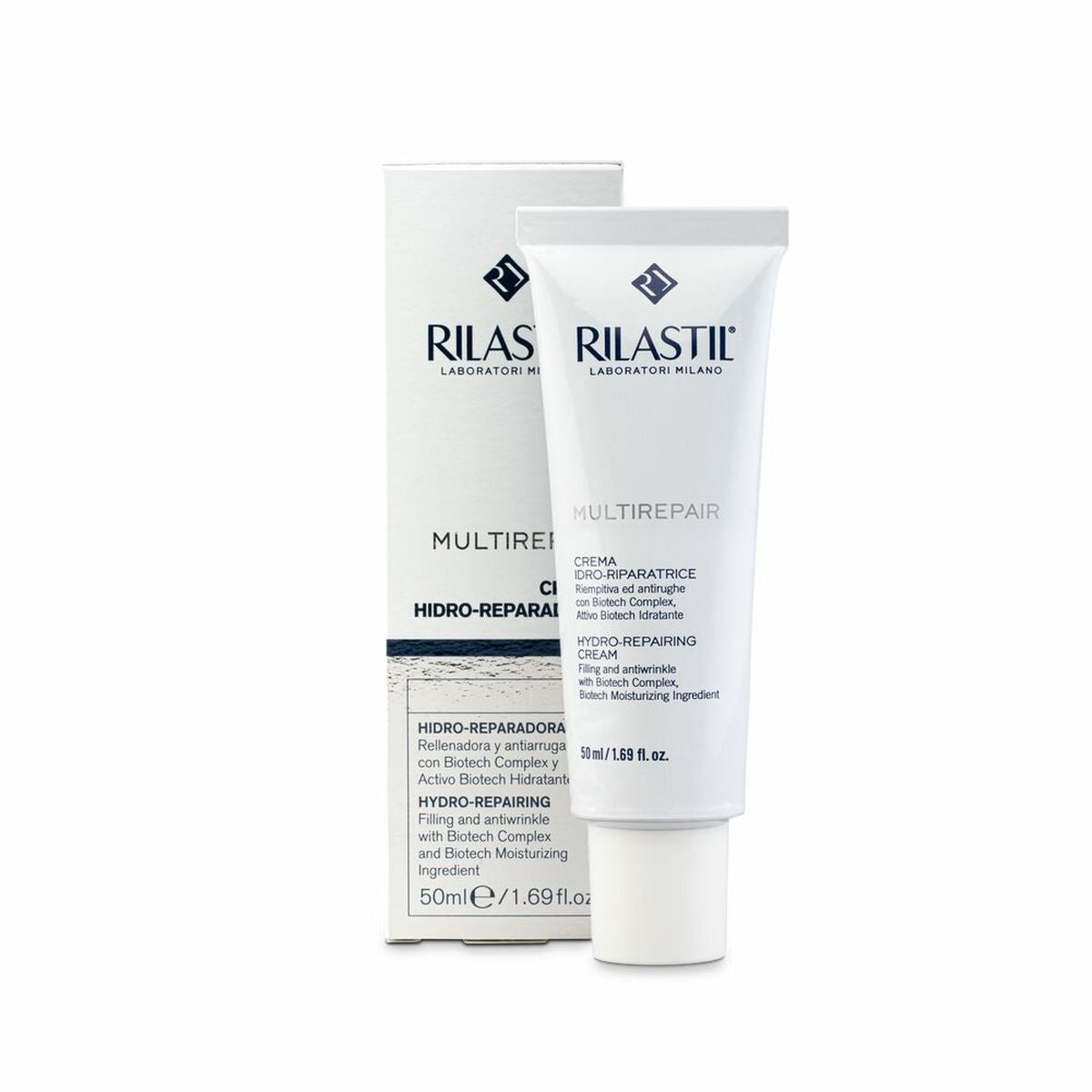 Ansigtscreme Rilastil MULTIREPAIR 50 ml hudplejeemballage til kvinder