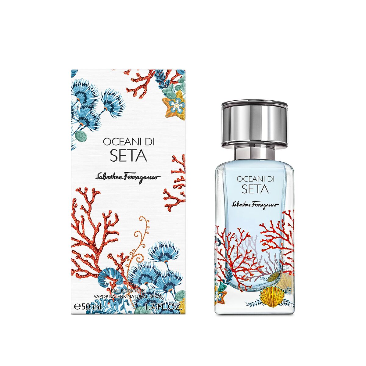 Dameparfume Salvatore Ferragamo Oceani di Seta EDP flaske