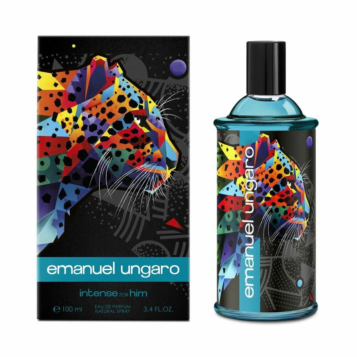 Herreparfume Emanuel Ungaro Intense for Him EDP 100 ml til mænd flaske