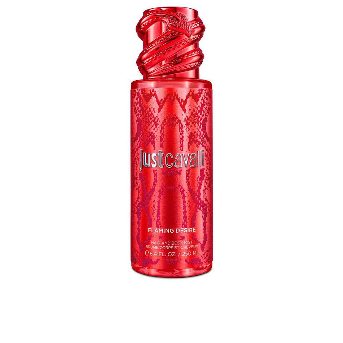 Body Mist Roberto Cavalli FLAMING DESIRE 250 ml til Dame produkt emballage