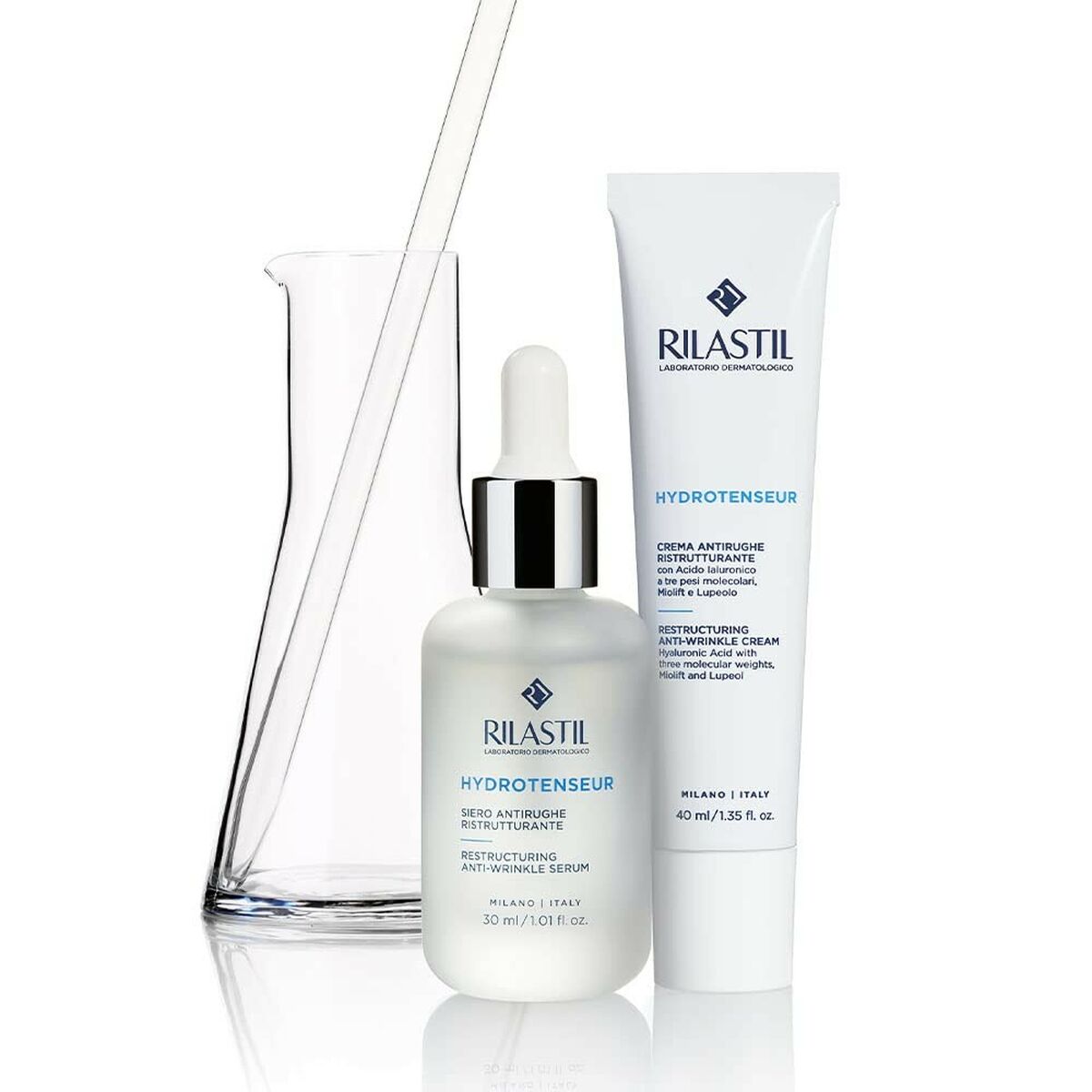 Anti-Ageing Regenerative Cream Rilastil Hydrotenseur 40 ml hudplejeemballage til kvinder