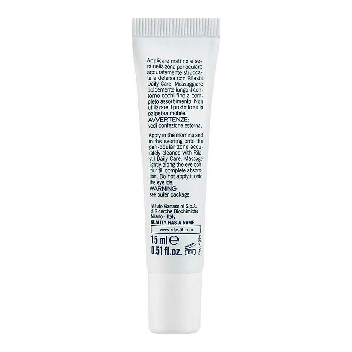Anti-ageing creme til øjenområdet Rilastil RIL0100064 15 ml til kvinder hudpleje emballage