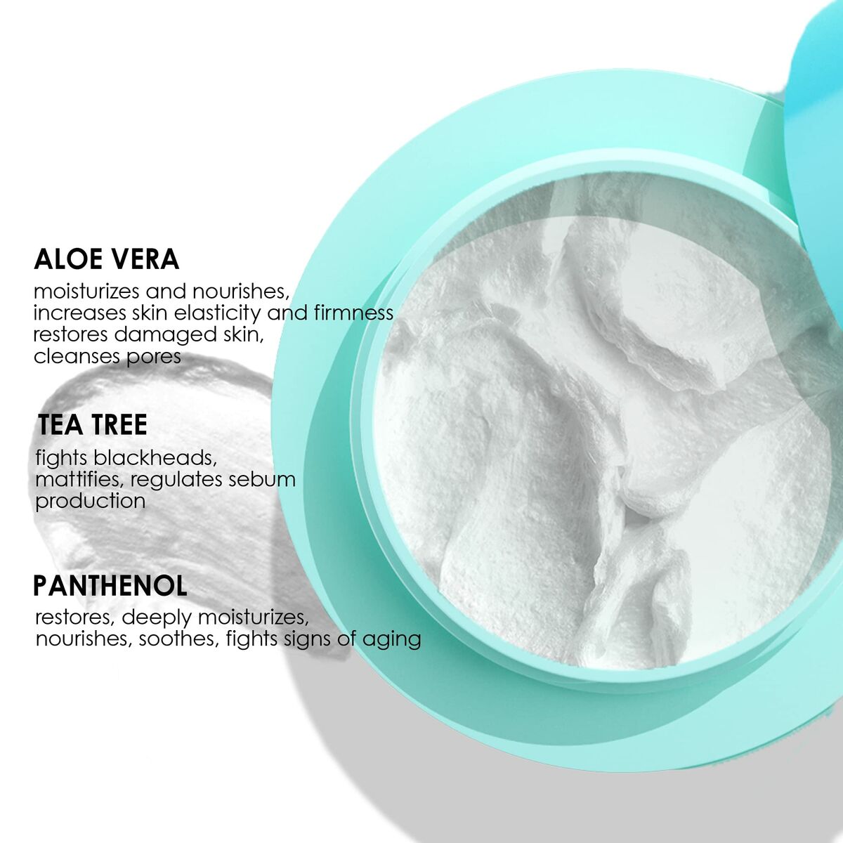 Cleansing Mousse 7DAYS MY BEAUTY WEEK 50 ml Beroligende produktemballage