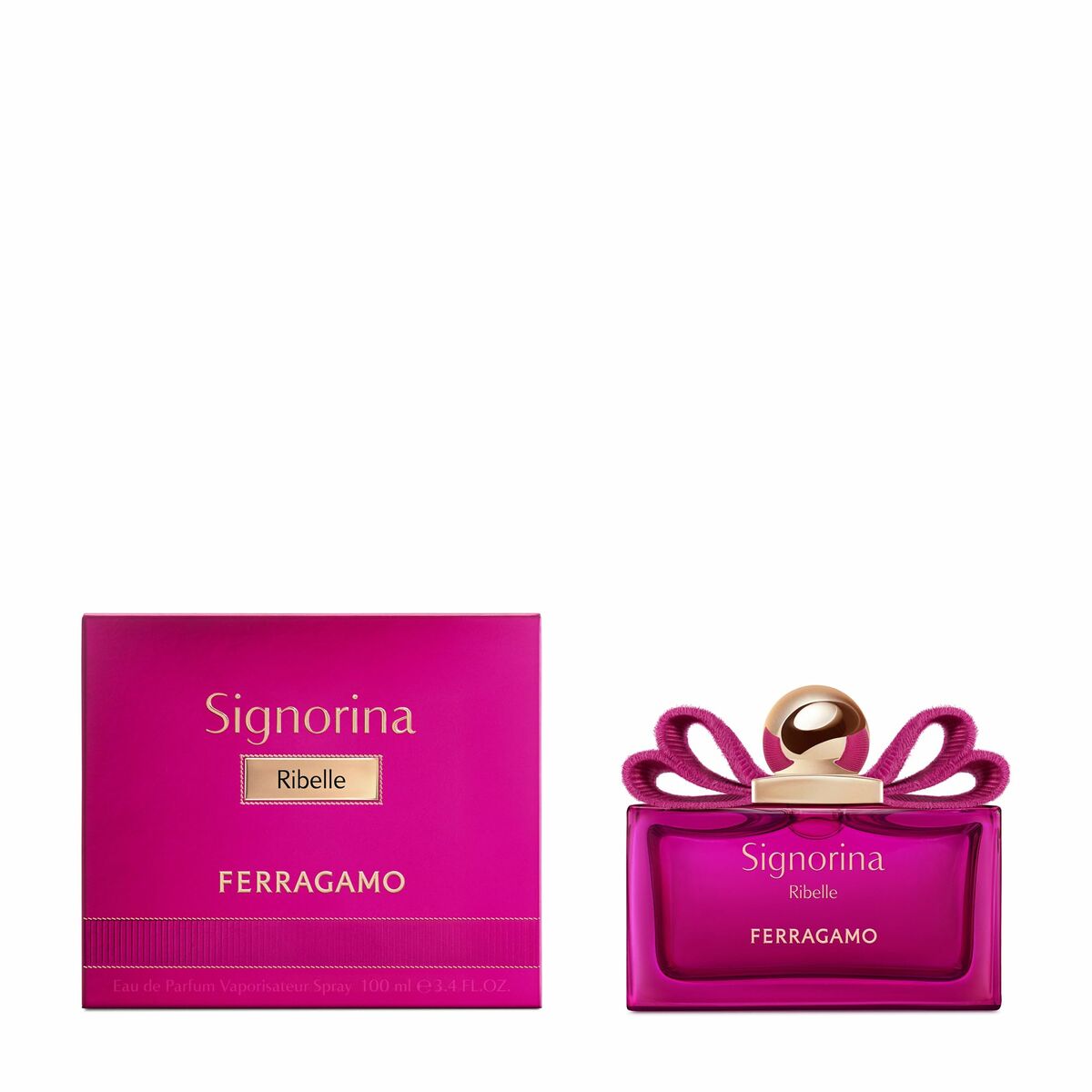 Unisex parfume Salvatore Ferragamo SIGNORINA til kvinder produktemballage