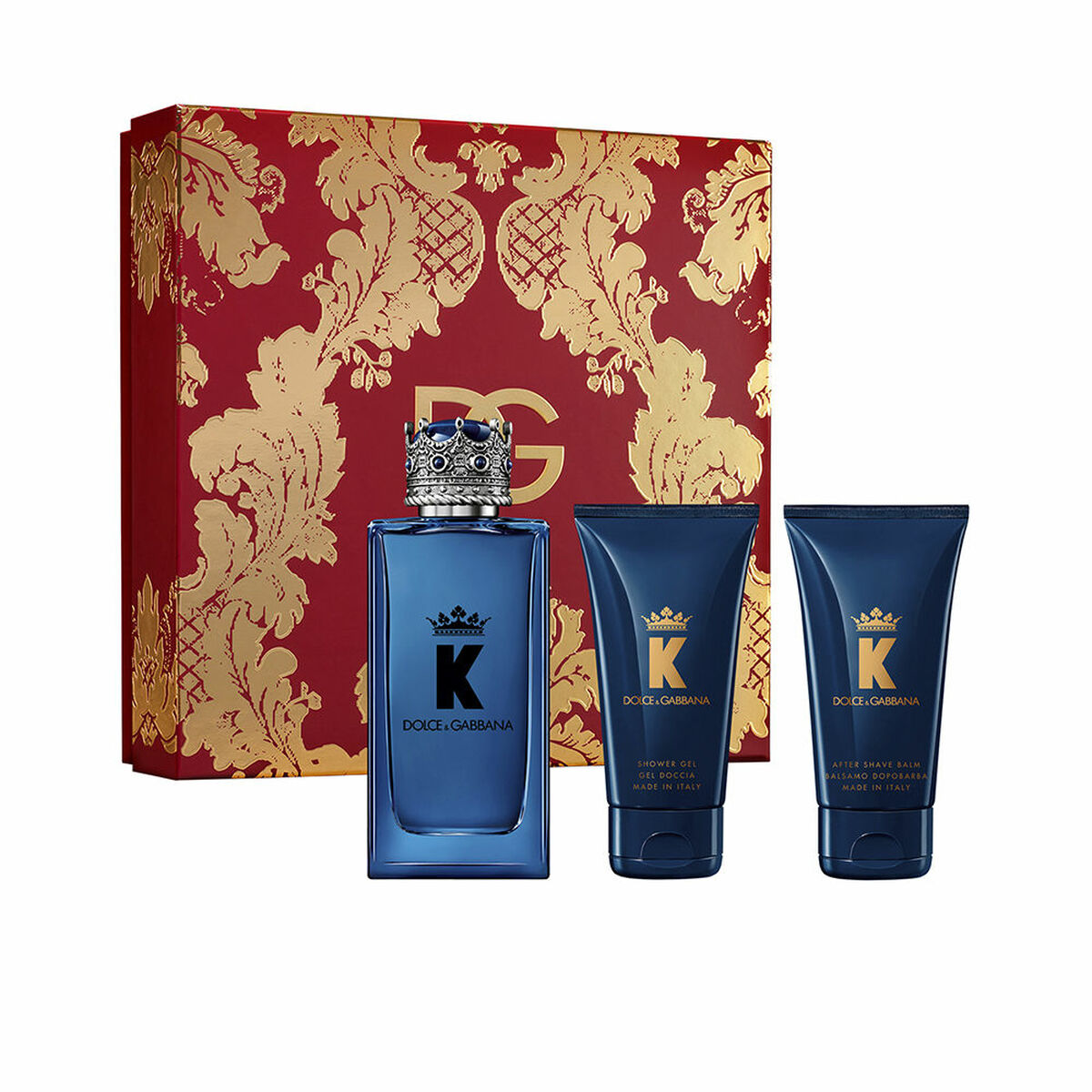 Herreparfumesæt Dolce & Gabbana K BY DOLCE&GABBANA 3 stykker til mænd produktemballage