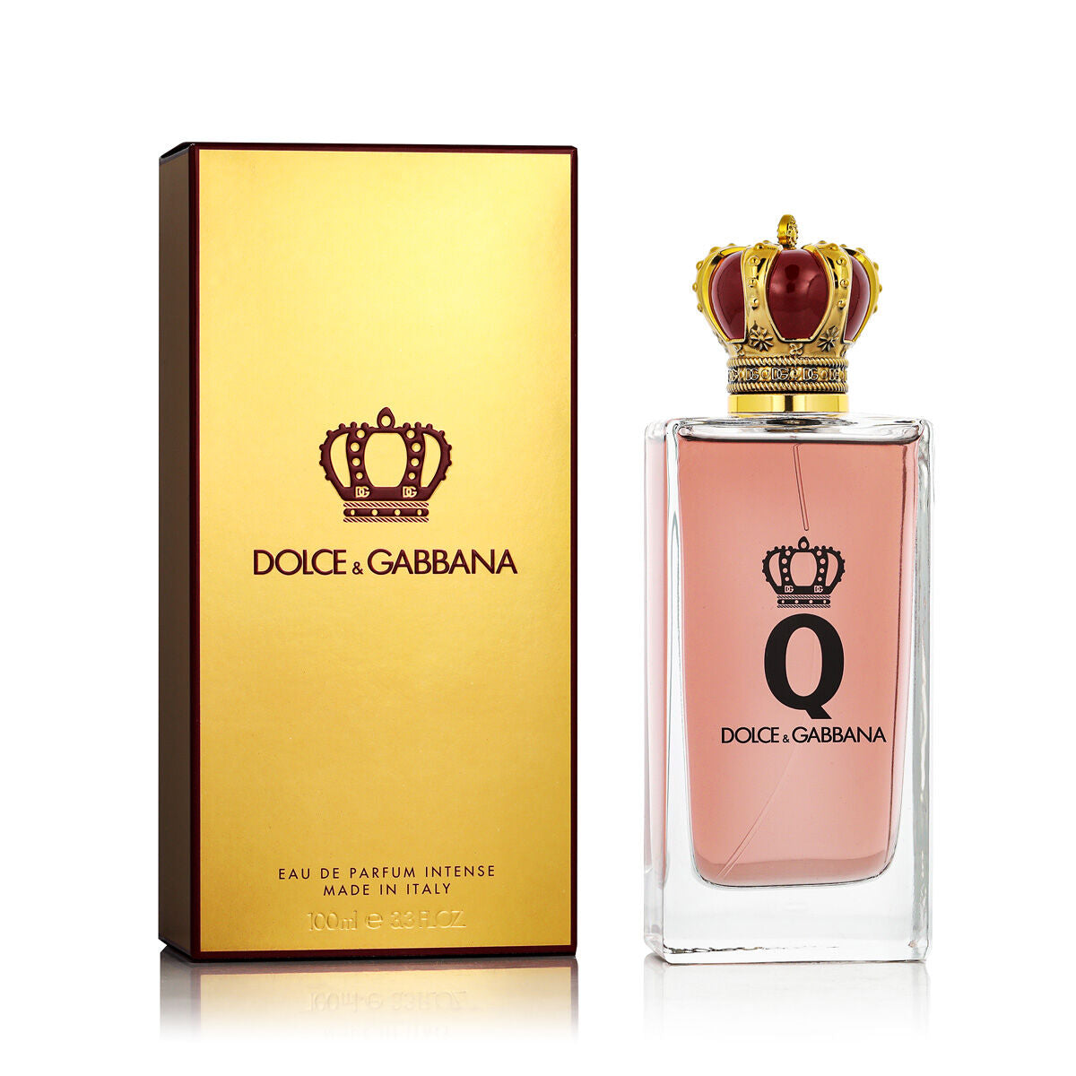 Unisex parfume Dolce & Gabbana Q BY DOLCE & GABBANA 100 ml til kvinder produktemballage