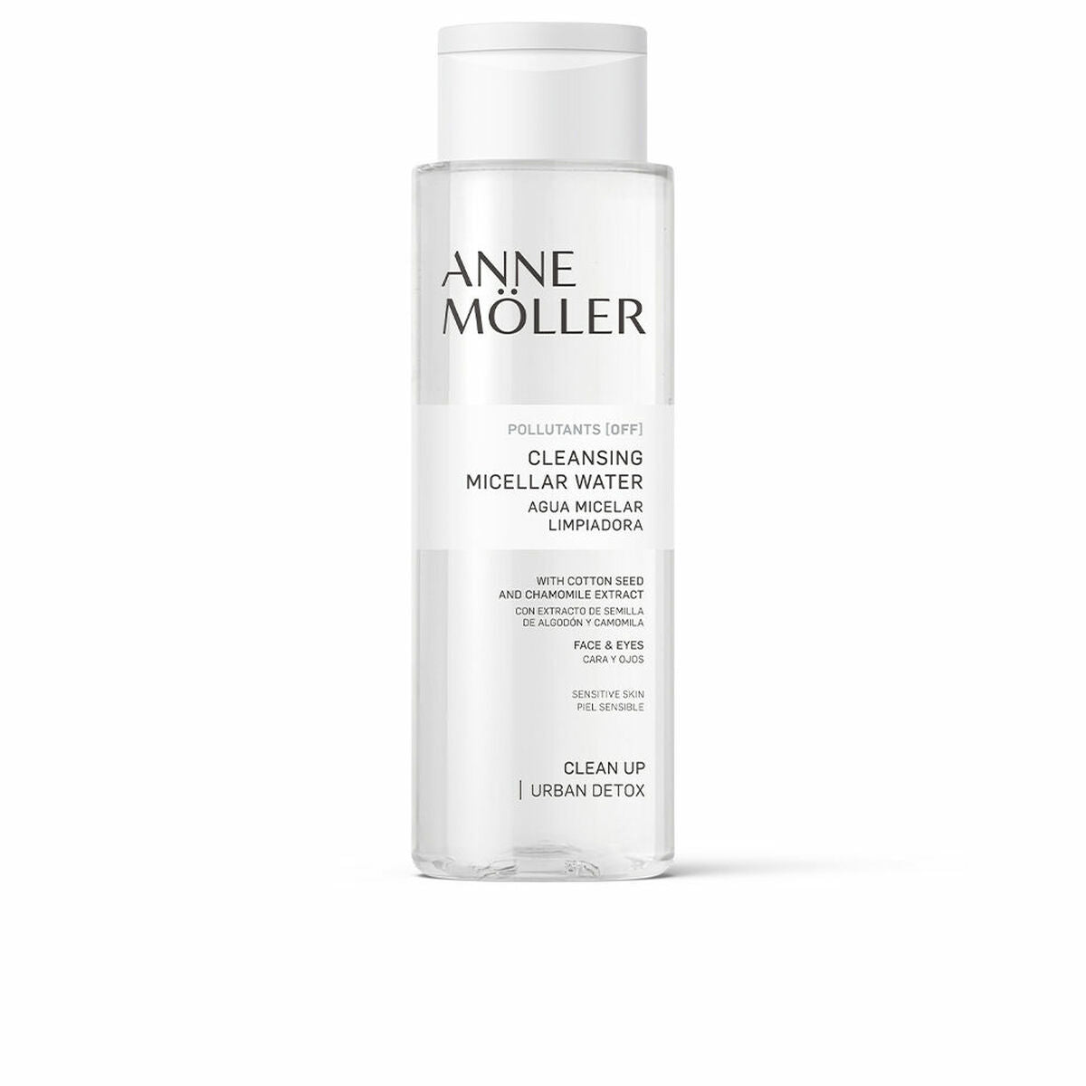 Micellar Water Anne Möller Clean Up 400 ml produktemballage