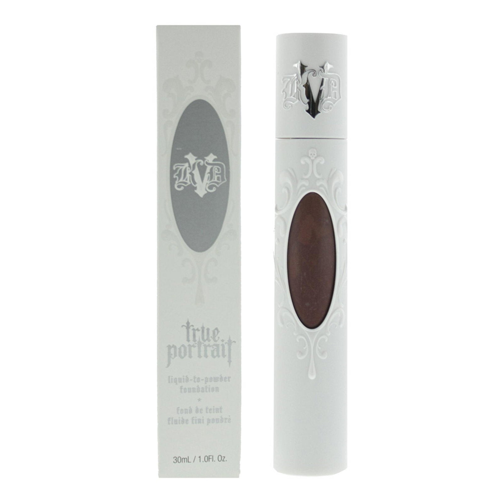Kat Von D, True Portrait, Soft Matte, Liquid Foundation, 090, Deep, 30 ml