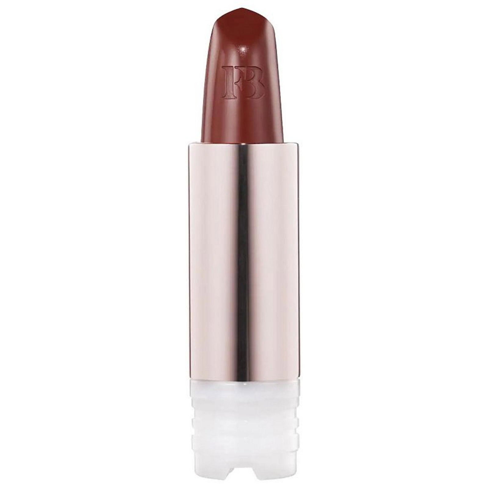 Fenty Beauty, Icon, Semi Matte, Cream Lipstick, 134, Flaunty Auntie, Refillable, 3.8 g