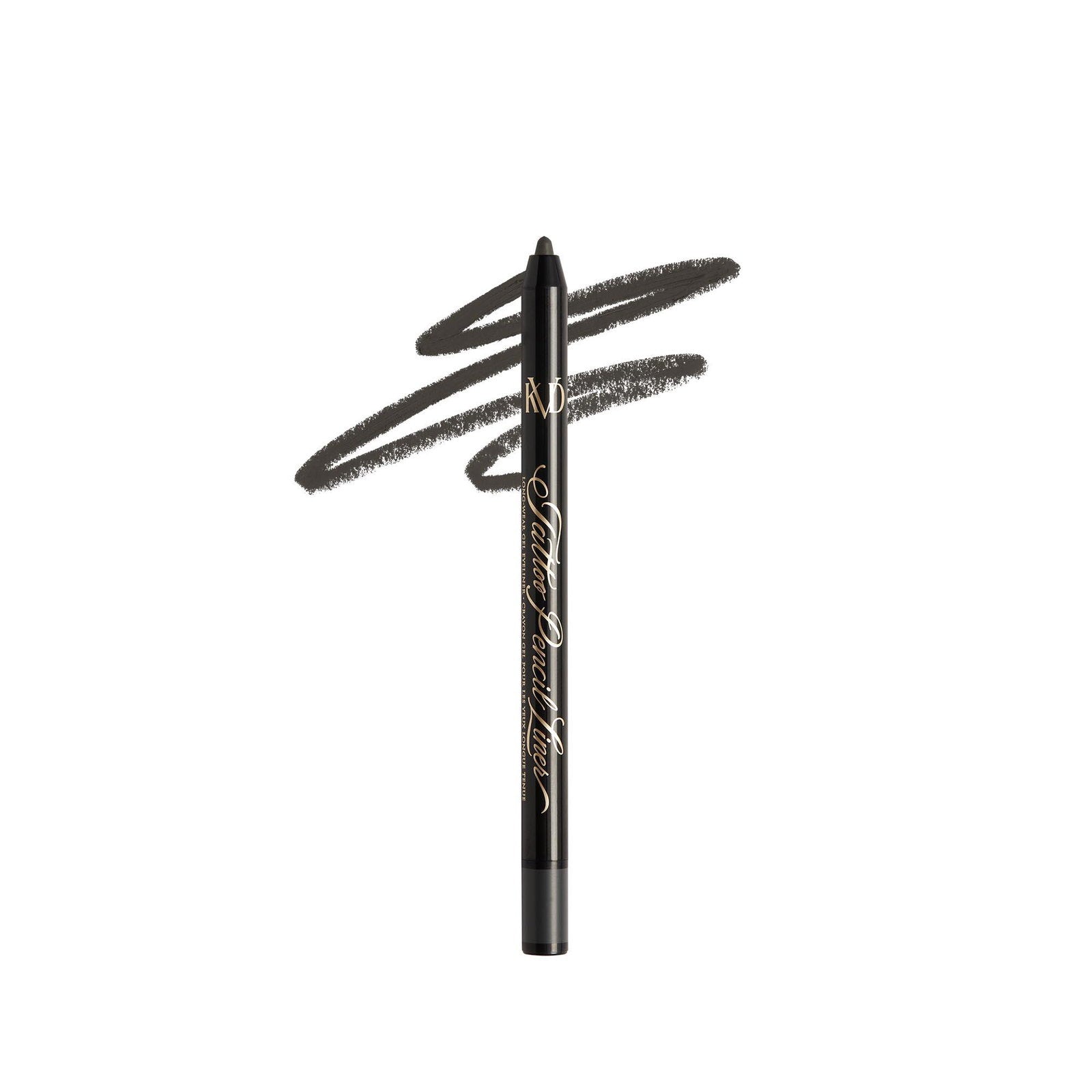 Kat Von D, Tattoo, Gel, Gel Pencil Eyeliner, 50, Magnetite Gray, 0.5 g
