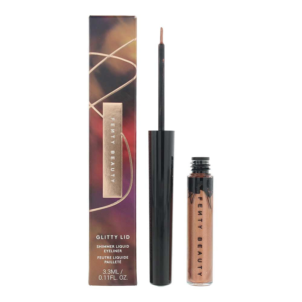 Fenty Beauty, Glitty Lid, Precise, Liquid Eyeliner, Ritzy Rose, 17.6 g