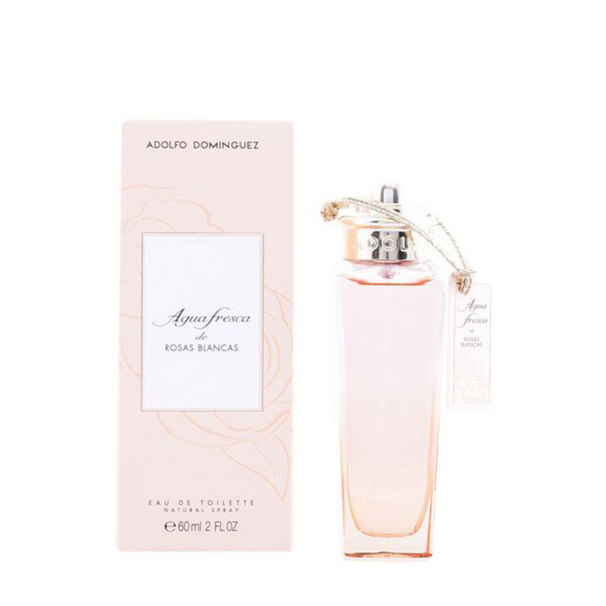 Dameparfume Adolfo Dominguez AGUA FRESCA DE ROSAS EDT 60 ml flaske