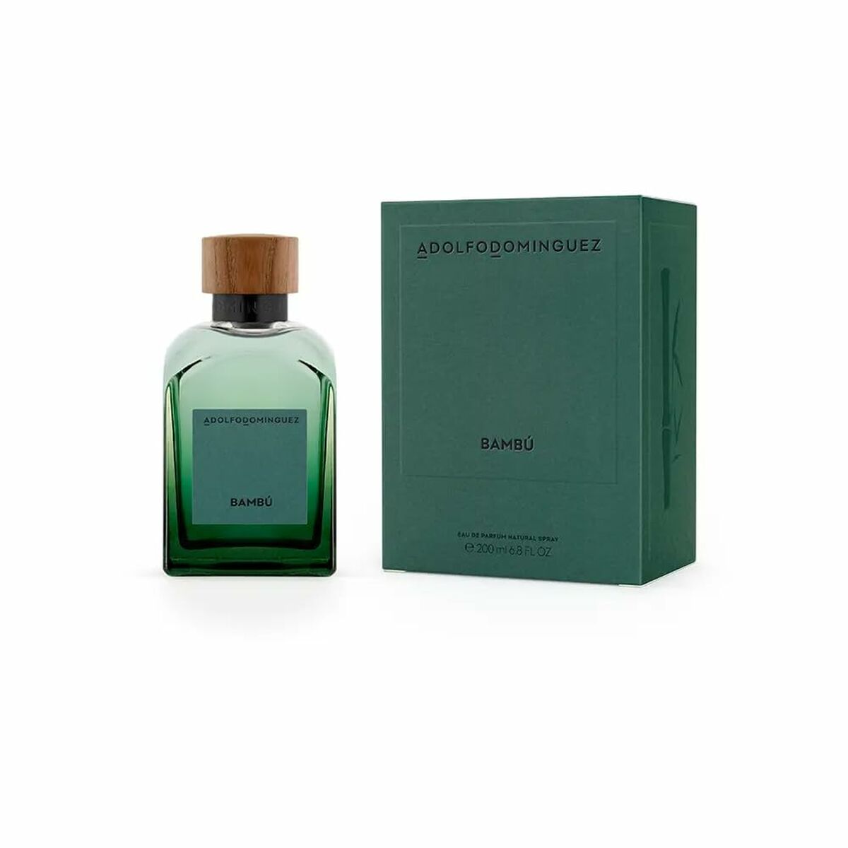 Herreparfume Adolfo Dominguez Bambú 200 ml produktemballage