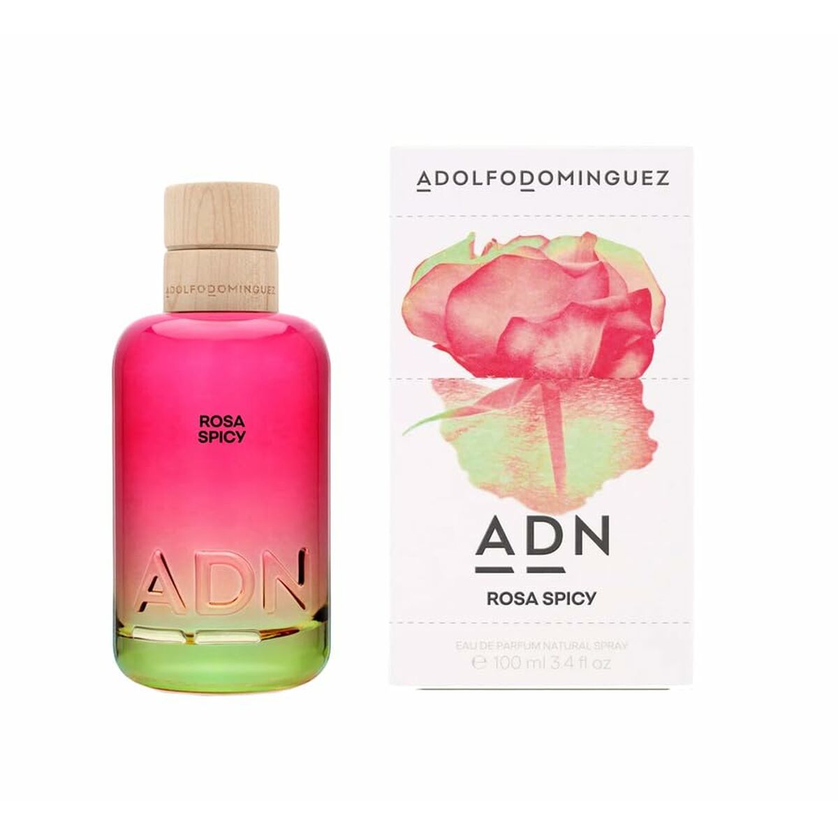 Unisex parfume Adolfo Dominguez ADN 100 ml produktemballage